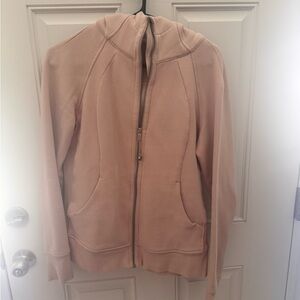 Lululemon Athletica Beige Zip-Up Jacket